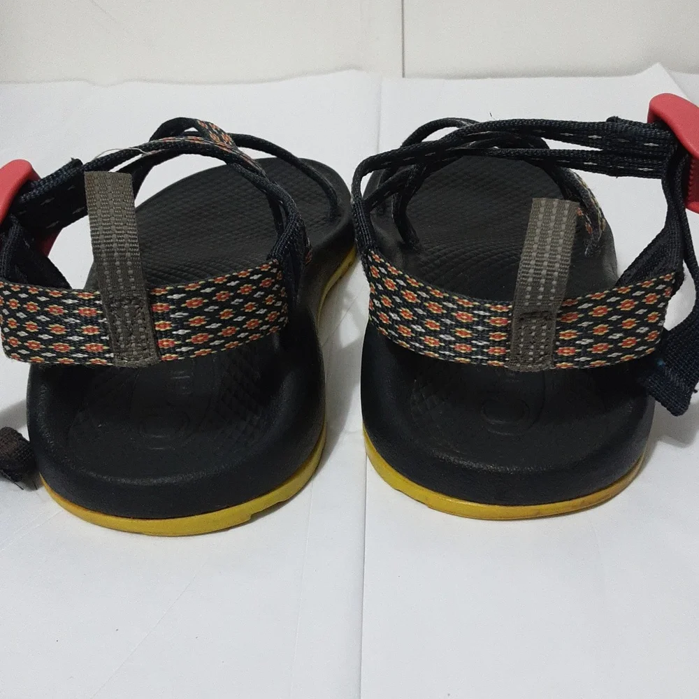 CHACO ZX/1 Ecotread Crest Citrus Colorway Kid's‎ 2 Strappy Sandals